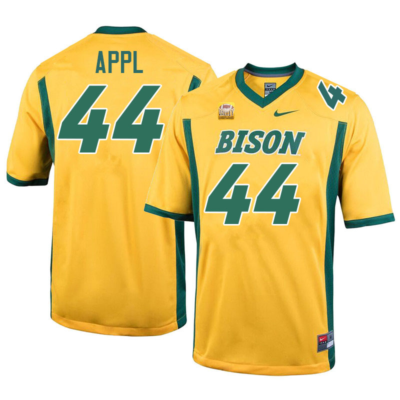 North Dakota State Bison #44 Carter Appl College Football Jerseys Stitched-Yellow
